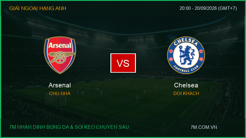 Nhận định Arsenal vs Chelsea: Pháo thủ áp đảo tại hiểm địa Emirates