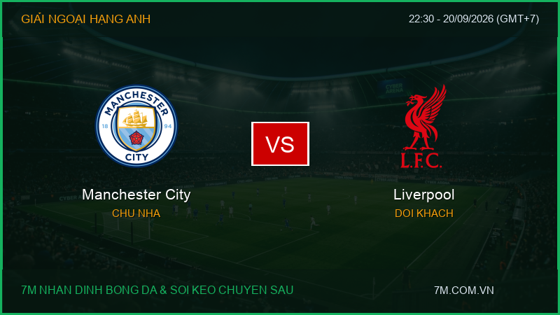 Ngoại Hạng Anh 2026/27: Cuộc đua tam mã nghẹt thở giữa Man City, Arsenal và Liverpool