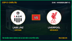 Nhận định LASK Linz vs Liverpool 14/10/2026 giải Cúp C1 Châu Âu