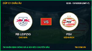 Nhận định RB Leipzig vs PSV 13/10/2026 giải Cúp C1 Châu Âu